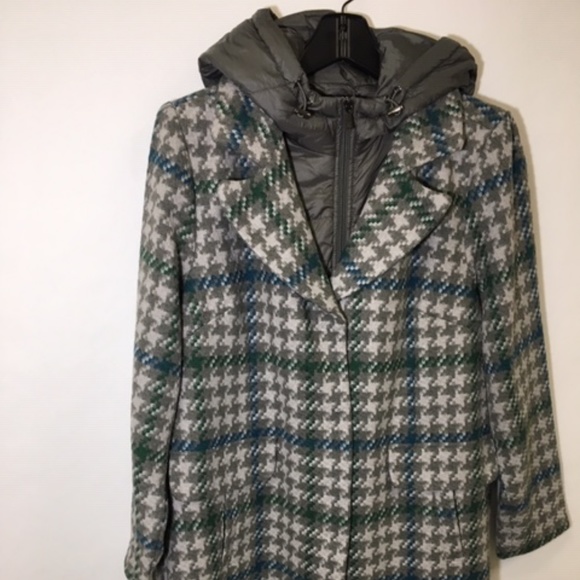 ☃️Houndstooth Coat, Removable Hood🔥 - Picture 5 of 8